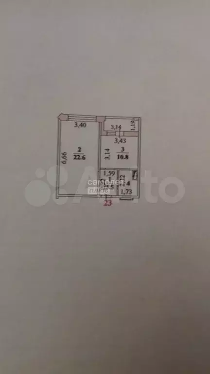 1-к. квартира, 41 м, 5/19 эт. - Фото 0