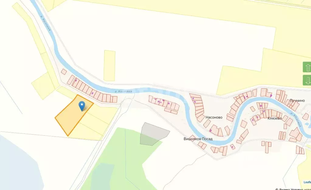 Участок в Ленинградская область, Волховский район, Пашское с/пос, с. ... - Фото 1