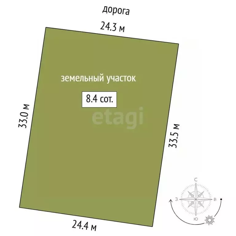 Участок в Тюменская область, Тюмень Гвоздика СНТ, ул. Полевая, 19 ... - Фото 2