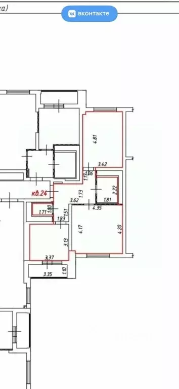 2-к кв. Москва Кронштадтский бул., 27к1 (60.5 м) - Фото 2