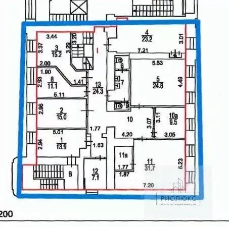 Офис в Москва 1-я Миусская ул., 22/24С2 (176 м) - Фото 2