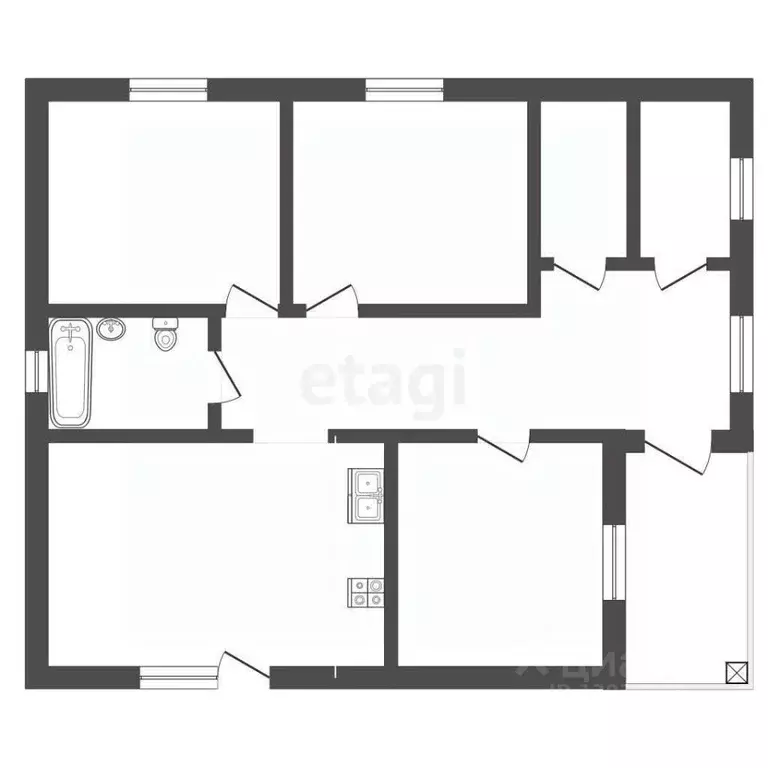Дом в Тюменская область, Тюмень Мелиоратор садовое товарищество, ул. ... - Фото 1
