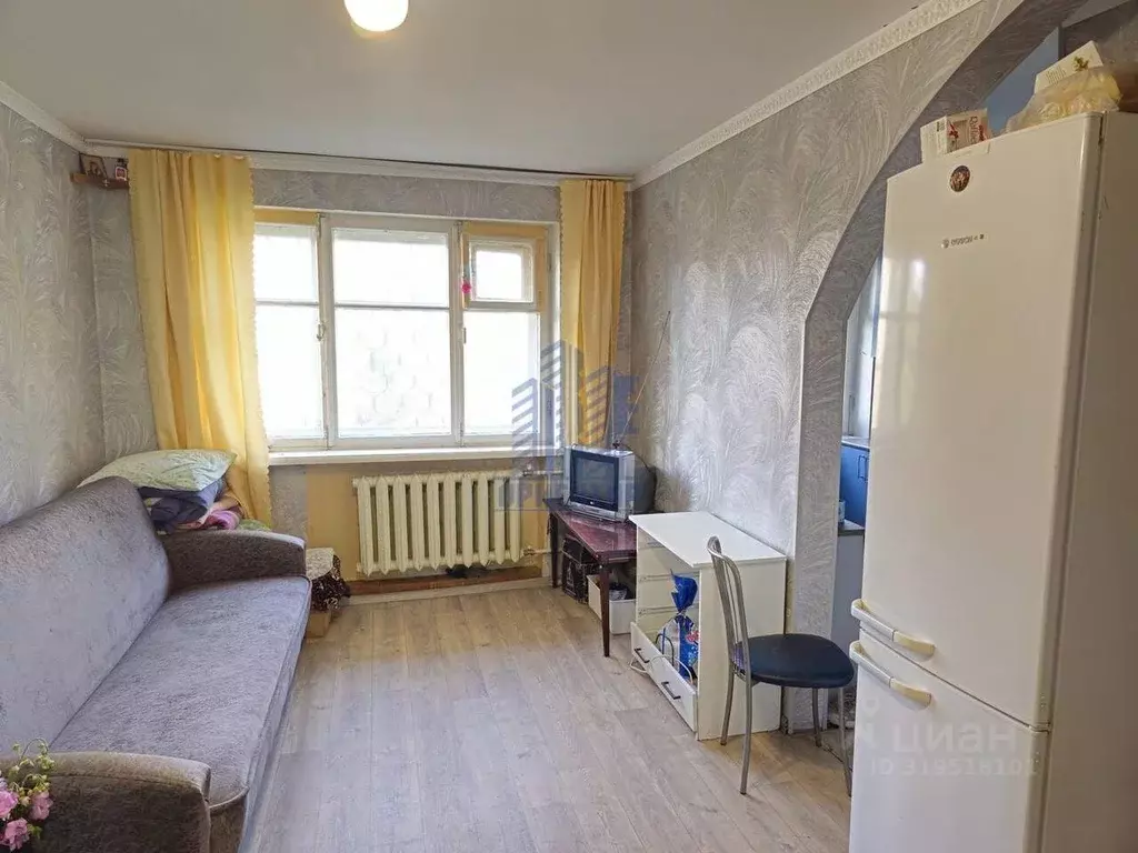 1-к кв. Чувашия, Чебоксары ул. Патриса Лумумбы, 13 (25.6 м) - Фото 1