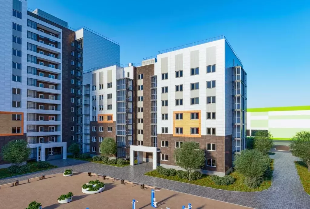 3-к кв. Карелия, Петрозаводск ул. Брестская, 6 (59.58 м) - Фото 2