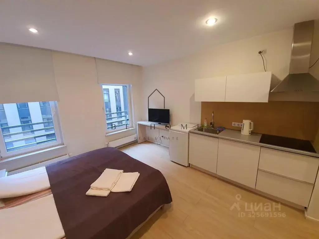 Студия Санкт-Петербург ул. Академика Павлова, 7 (27.0 м) - Фото 1