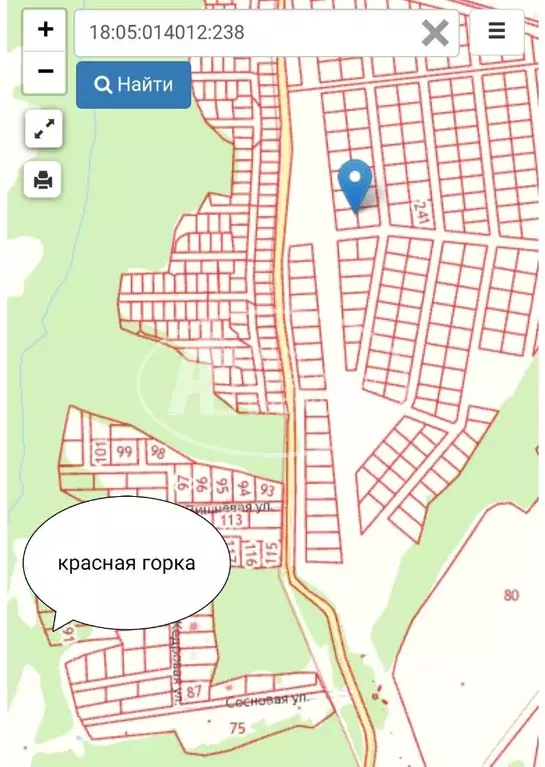 Участок в Удмуртия, Глазовский район, пос. Дом отдыха Чепца (1431.0 . - Фото 1