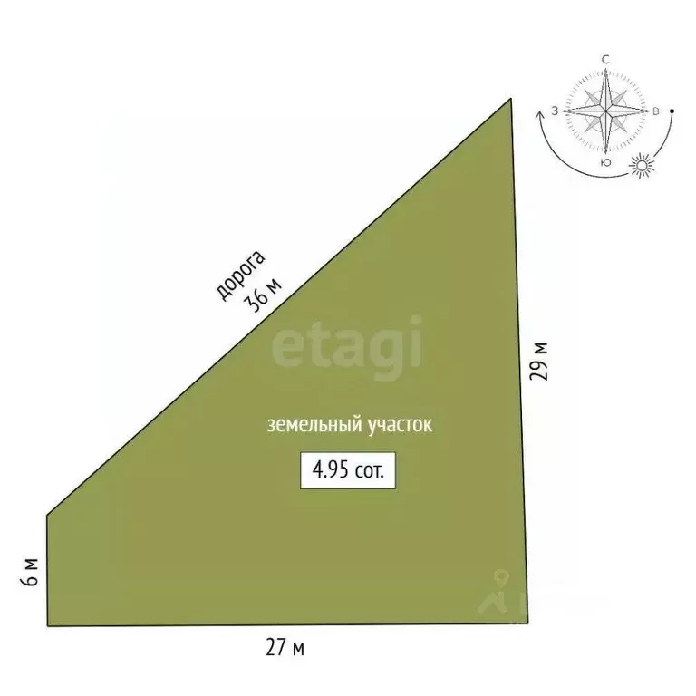 Участок в Ростовская область, Аксай ул. Кленовая (4.95 сот.) - Фото 2