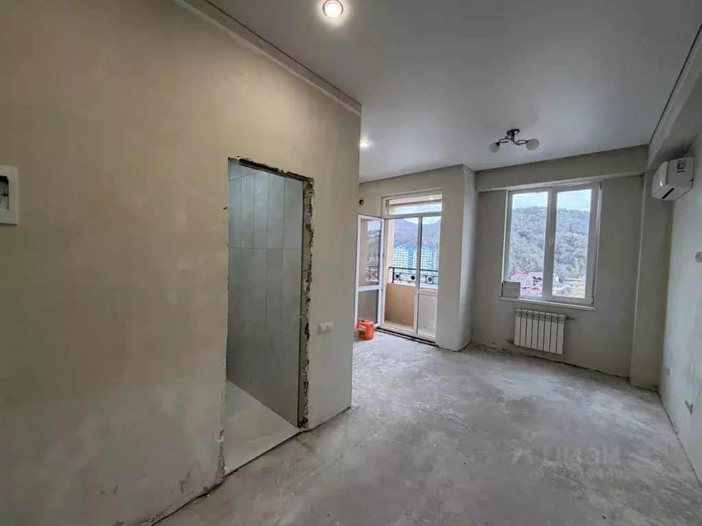 Студия Краснодарский край, Сочи Лазаревское жилрайон, ул. Калараша, ... - Фото 1