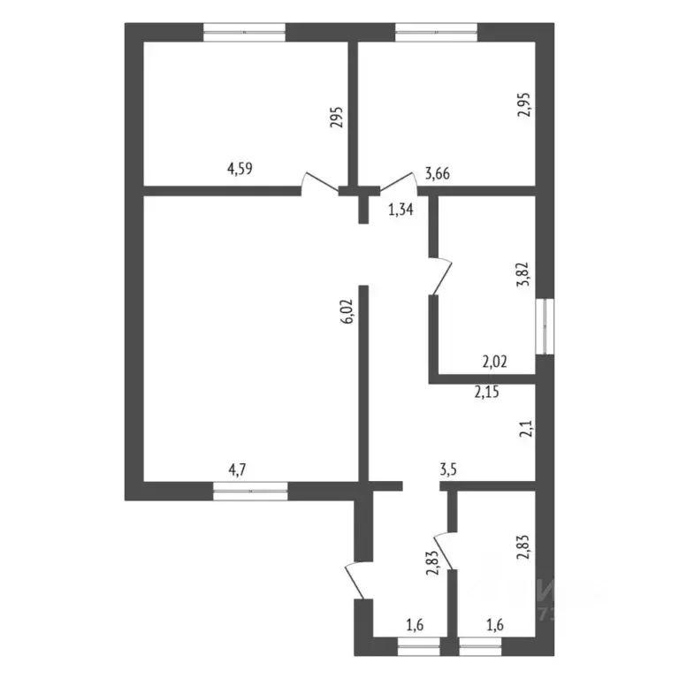 Коттедж в Тюменская область, Заводоуковск Колос СОТ,  (90 м) - Фото 2
