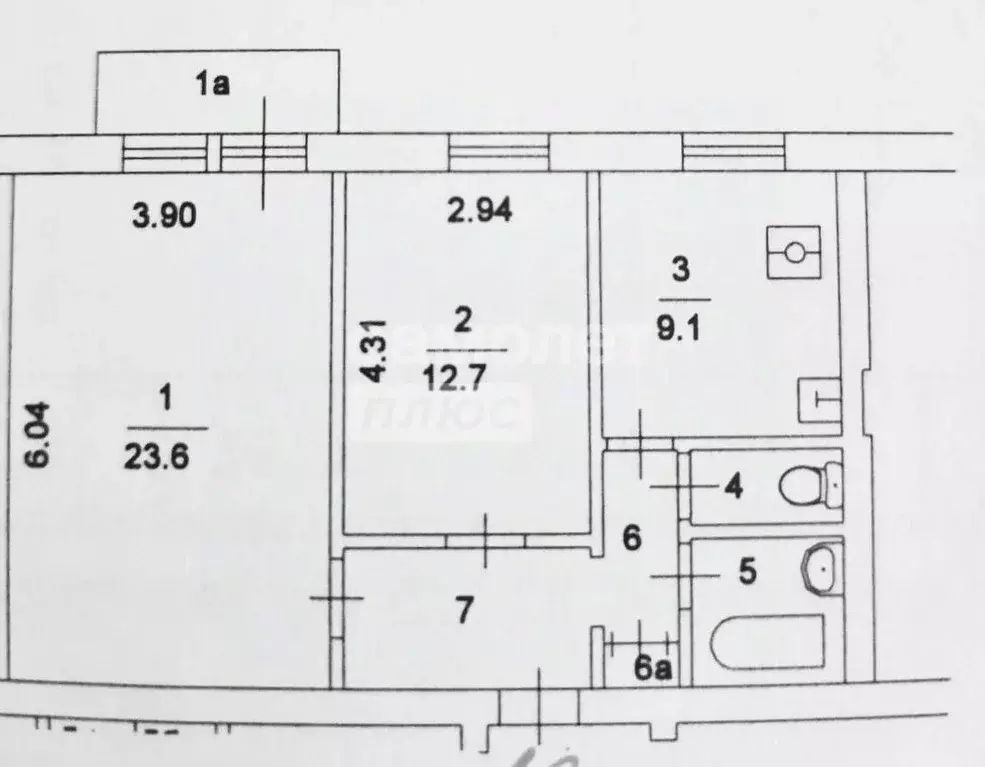 2-к кв. Москва ул. Винокурова, 5/6К2 (57.2 м) - Фото 1