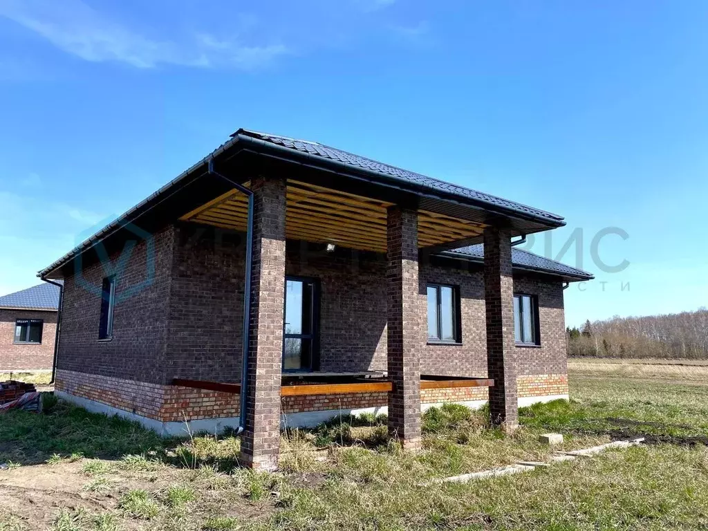 Дом в Омская область, Омский район, с. Пушкино ул. Луговая (131 м) - Фото 0