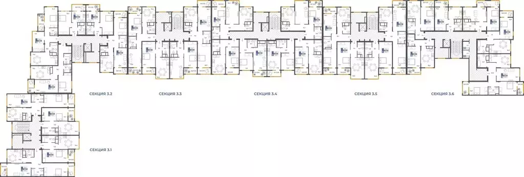 2-комнатная квартира: Перевальное, ЖК Предгорье (61.1 м) - Фото 2