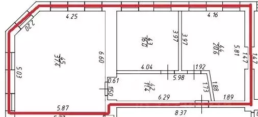 Офис в Санкт-Петербург Большая Конюшенная ул., 8 (85 м) - Фото 2