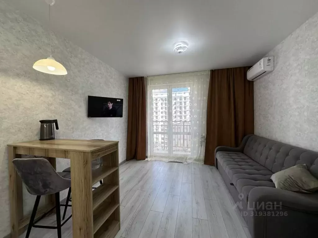 Студия Краснодарский край, Сочи ул. Искры, 88к3 (27.0 м) - Фото 1