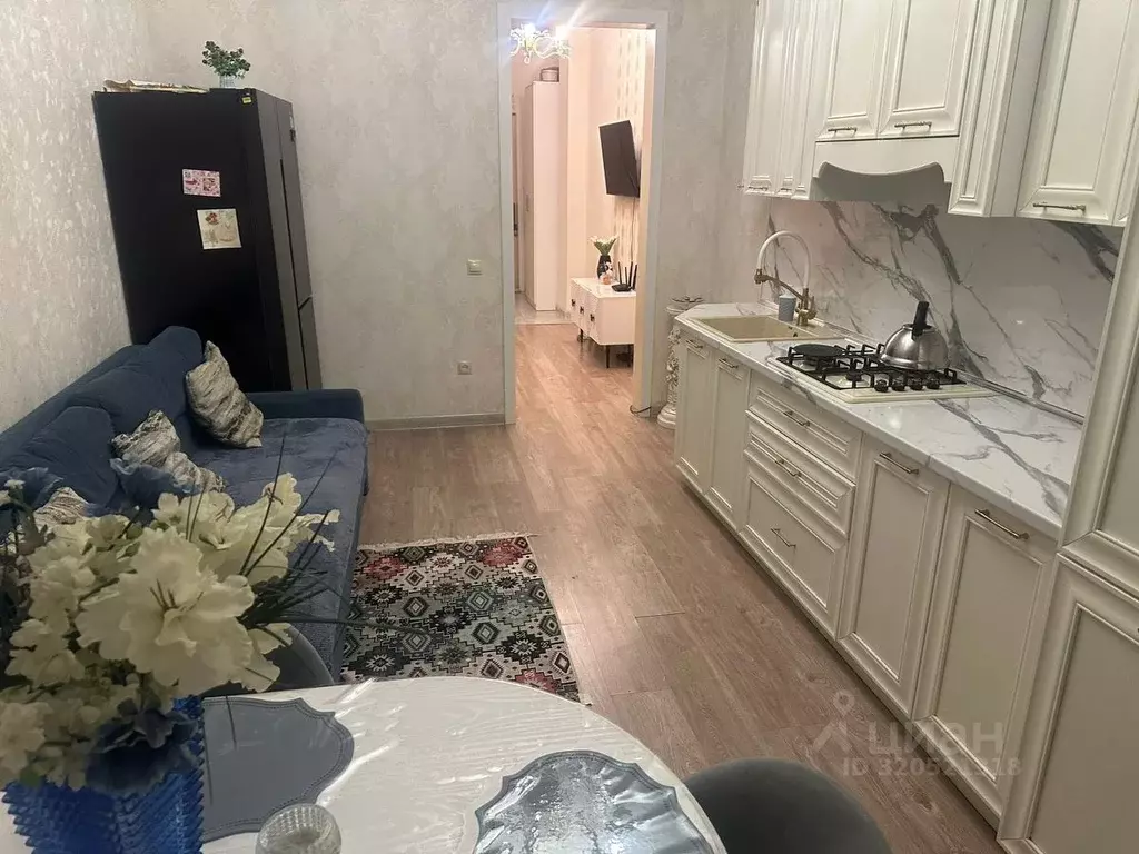 1-к кв. Дагестан, Махачкала ул. Халимбекаульская, 33Бк1 (35.0 м) - Фото 1