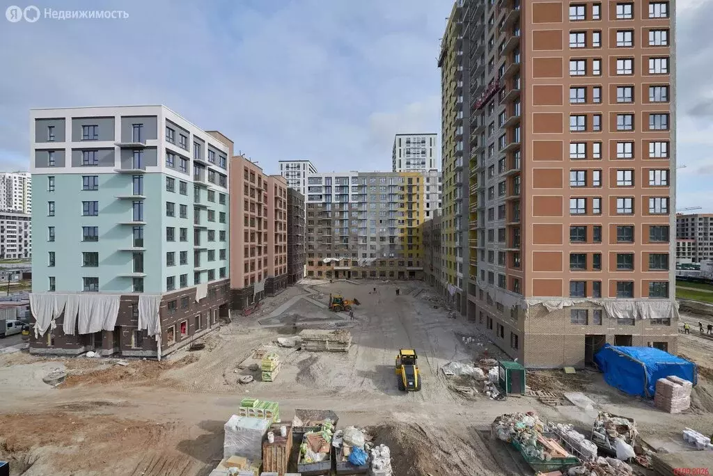 1-комнатная квартира: Тюмень, улица Василия Малкова, 23 (36.1 м) - Фото 1