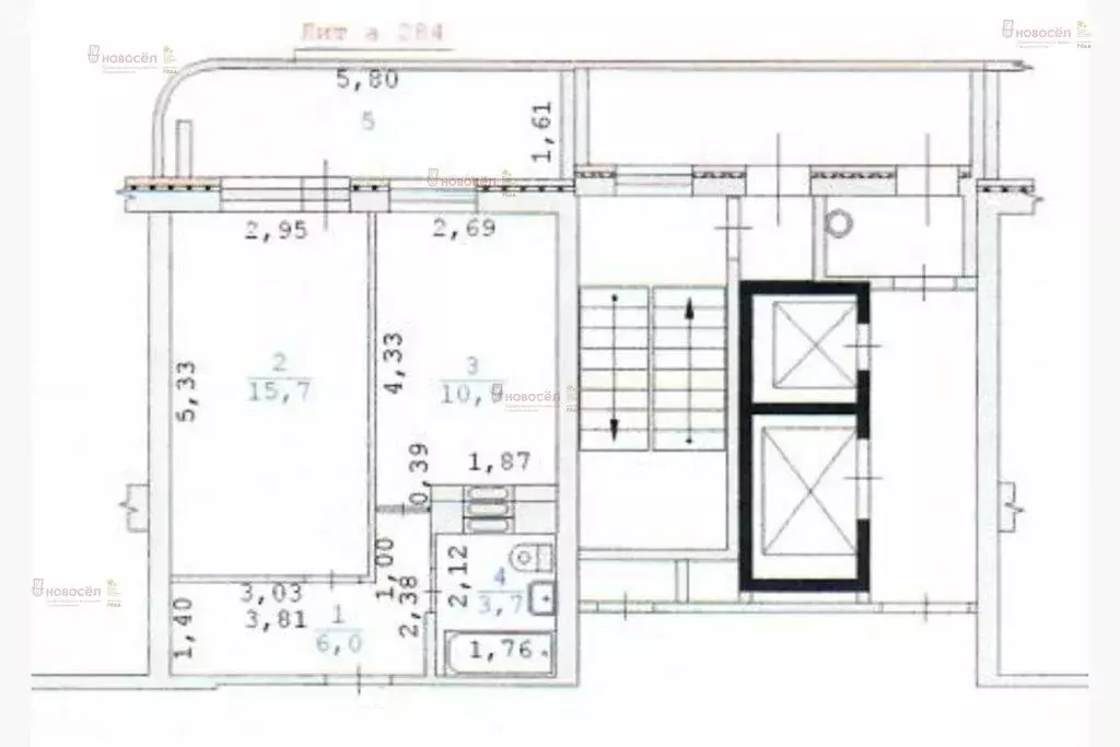 1-комнатная квартира: Екатеринбург, Таганская улица, 79 (36 м) - Фото 0