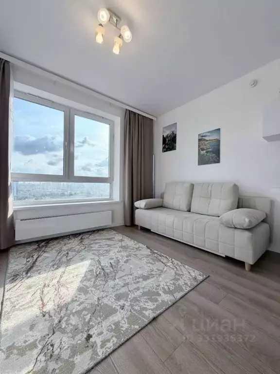Студия Москва Новоостаповская ул., 7к1 (25.0 м) - Фото 1