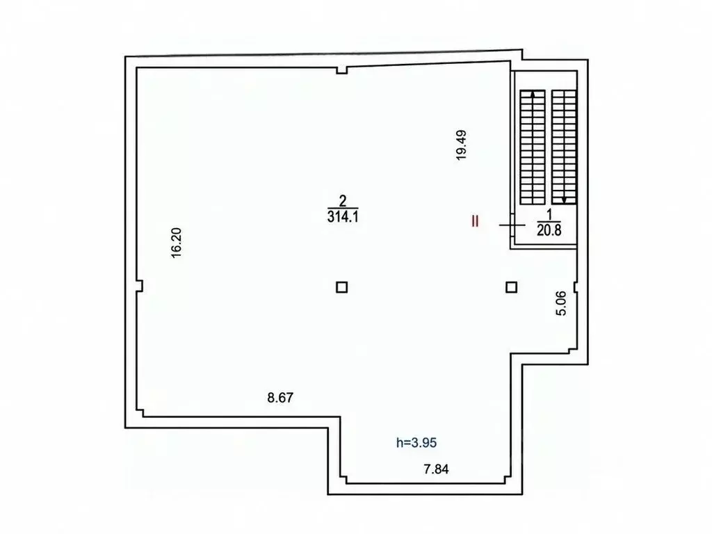 Помещение свободного назначения в Москва Новочеркасский бул., 55к2 ... - Фото 2
