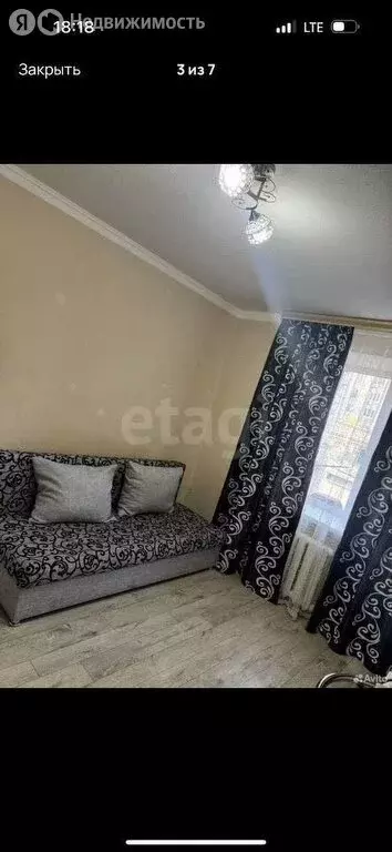 1к в 2-комнатной квартире (12 м) - Фото 1