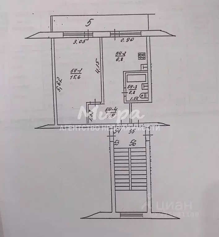 1-к кв. Московская область, Лотошино муниципальный округ, пос. ... - Фото 2