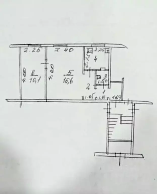 2-к кв. Иркутская область, Иркутск Осинская ул., 10 (37.0 м) - Фото 0