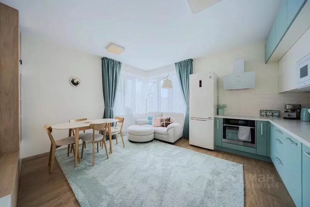 2-к кв. Санкт-Петербург Дунайский просп., 7к7 (61.8 м) - Фото 1