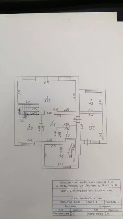 Таунхаус в Московская область, Красногорск городской округ, д. ... - Фото 1