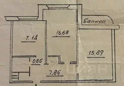 2-к кв. Санкт-Петербург Малая Бухарестская ул., 3 (52.14 м) - Фото 0