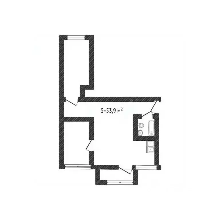 3-к кв. Алтайский край, Бийск ул. Имени Героя Советского Союза ... - Фото 2