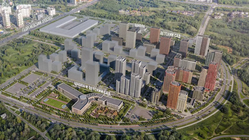 3-комнатная квартира: Зеленоград, Георгиевский проспект, 27к1 (87.3 м) - Фото 1