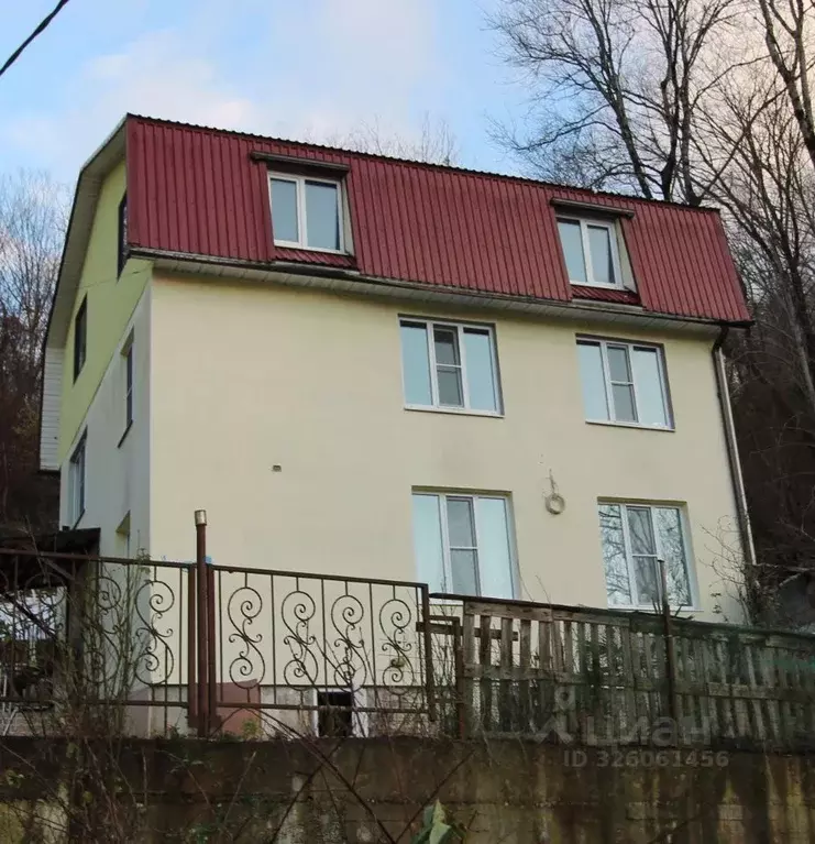 Коттедж в Краснодарский край, Сочи городской округ, с. Богушевка  (194 ... - Фото 1