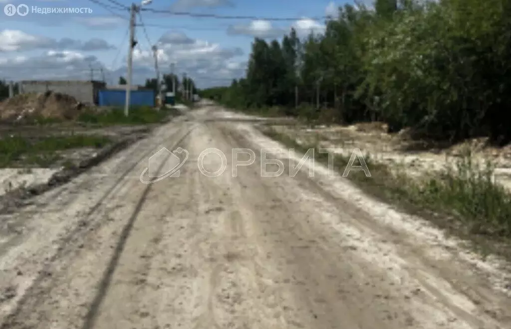 Участок в Тюмень, садовое товарищество Ясень, Вишнёвая улица, 244 (9.5 ... - Фото 1