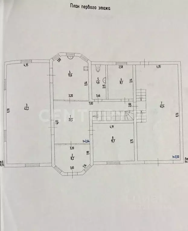 Коттедж в Пермский край, Пермь ул. Кондаурова, 19 (391 м) - Фото 2