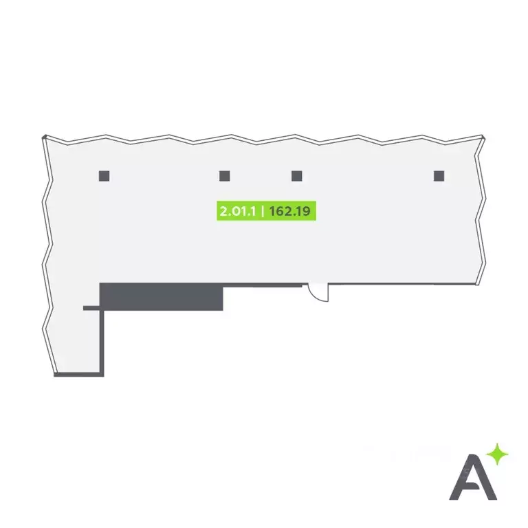 Офис в Санкт-Петербург Московский просп., 65Э (162 м) - Фото 1