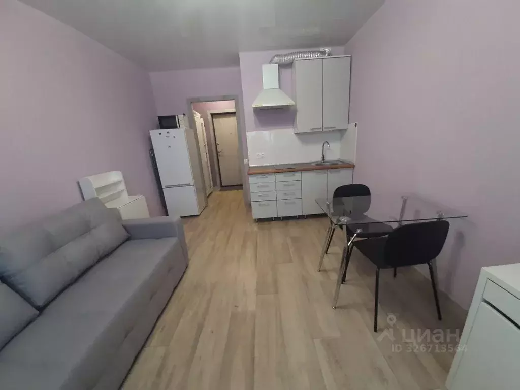 Студия Ленинградская область, Мурино Всеволожский район, ул. Шувалова, ... - Фото 2