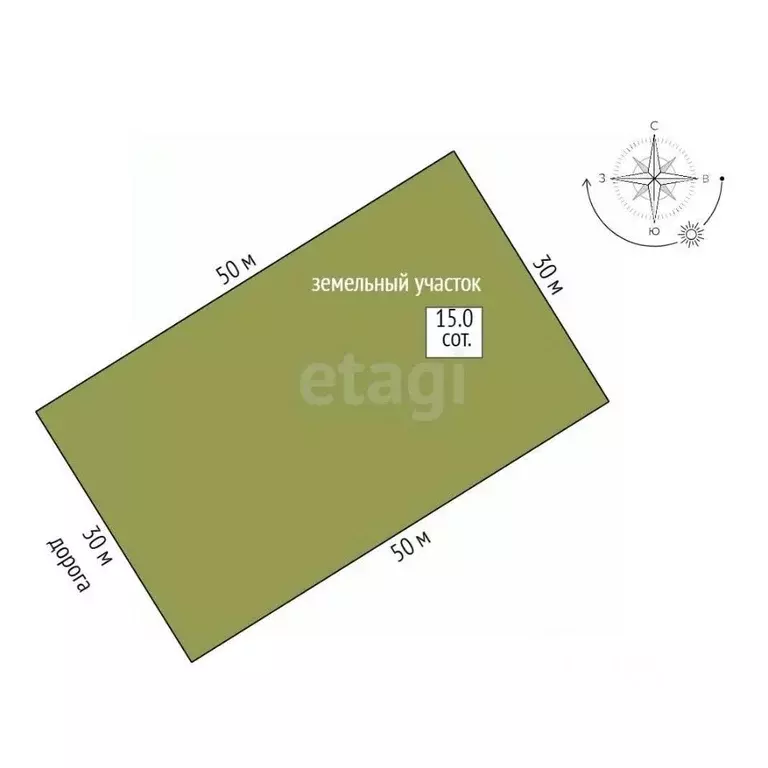 Участок в Ярославская область, Некрасовское рп  (15.0 сот.) - Фото 2