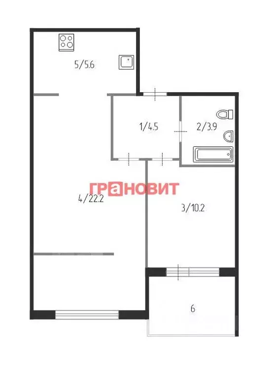 2-к кв. Новосибирская область, Новосибирский район, Мичуринский ... - Фото 2