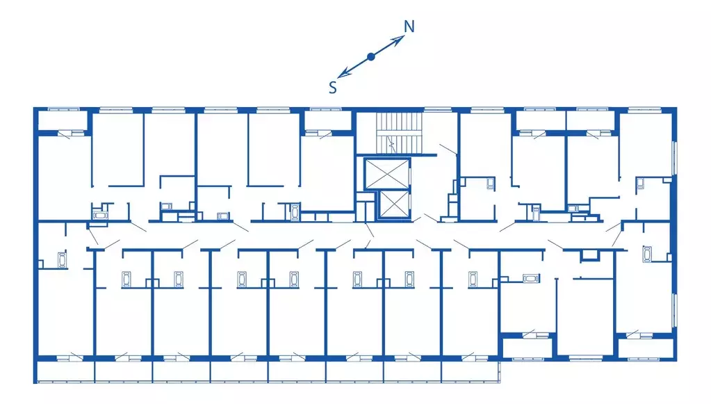 Студия Санкт-Петербург аллея Арцеуловская, 7к1 (19.1 м) - Фото 1