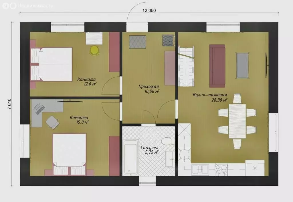 Дом в городской округ Нижний Новгород, деревня Опалиха (122.5 м) - Фото 1