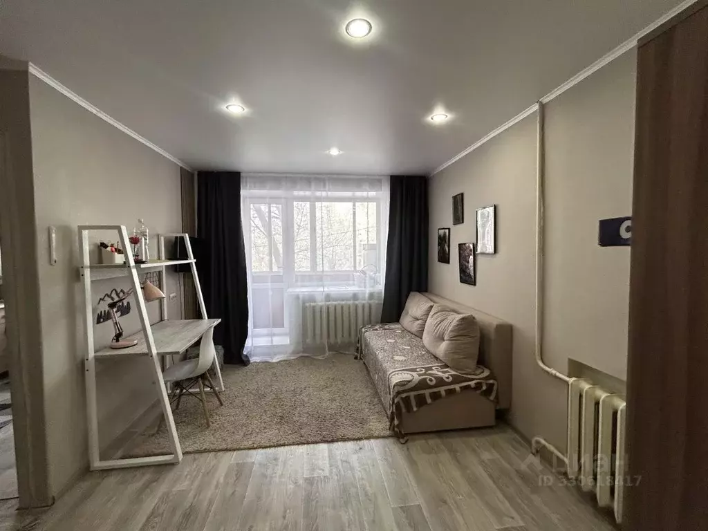 1-к кв. Башкортостан, Уфа просп. Октября, 85 (32.0 м) - Фото 1