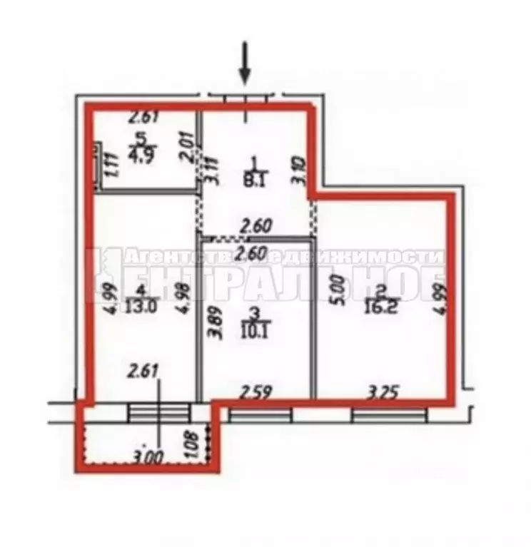 2-к кв. Смоленская область, Смоленск ул. Александра Степанова, 12 ... - Фото 2