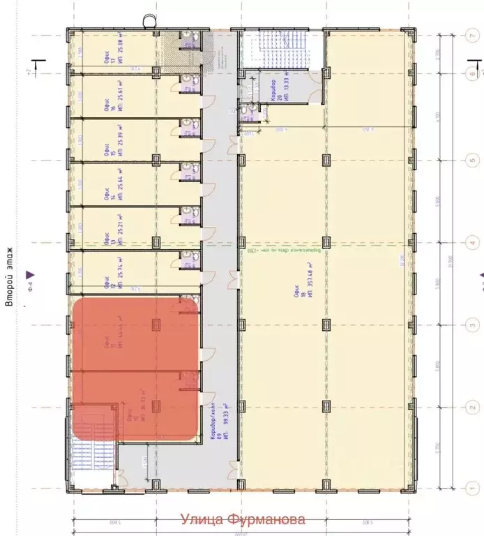Помещение свободного назначения в Мордовия, Саранск ул. Фурманова, 19 ... - Фото 1