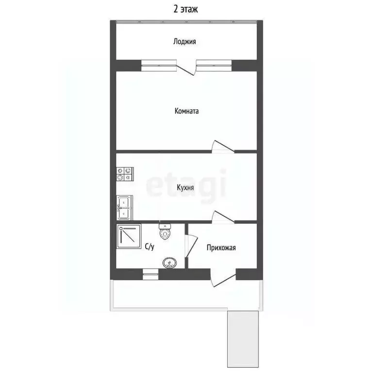 Гараж в Краснодарский край, Геленджик Магилат мкр, ул. Приветливая, 58 ... - Фото 2