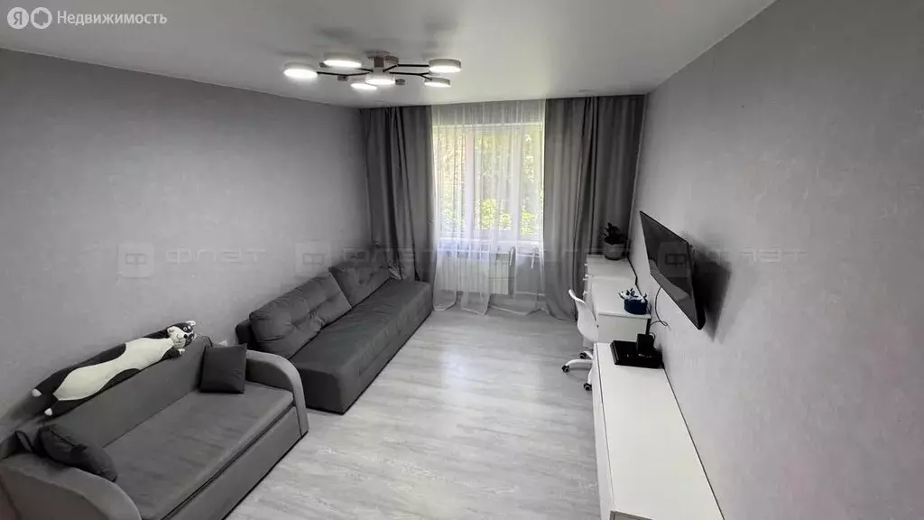 1-комнатная квартира: Казань, улица Лушникова, 7 (35 м) - Фото 1