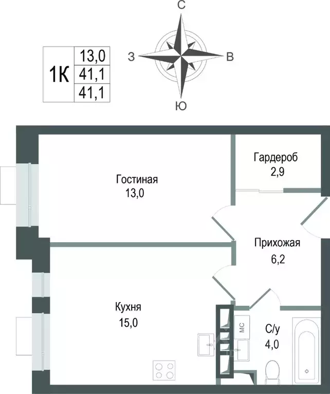 1-к кв. Московская область, Королев Первомайский мкр, Старые Горки дп, ... - Фото 1
