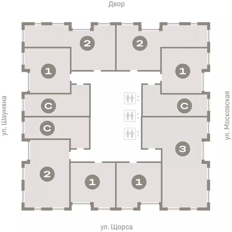 2-комнатная квартира: Екатеринбург, улица Советских Женщин (63.8 м) - Фото 2