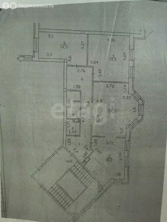 3-комнатная квартира: Всеволожск, Колтушское шоссе, 124к2 (102 м) - Фото 1
