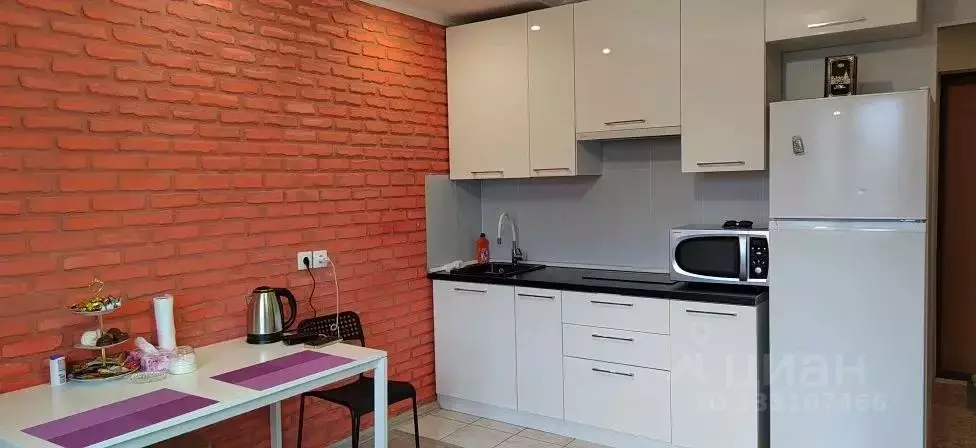 Студия Московская область, Домодедово Южный мкр, ул. Курыжова, 16 ... - Фото 1