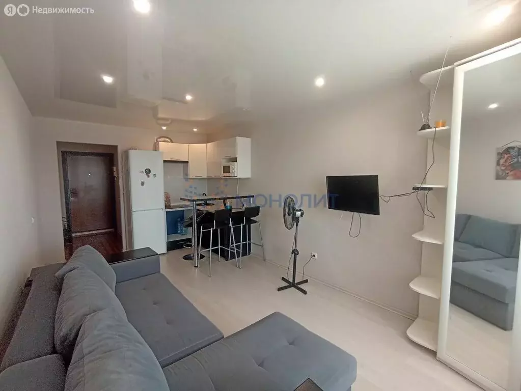 Квартира-студия: Киров, улица Энтузиастов, 15 (23.2 м) - Фото 1